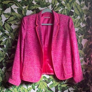 Women’s Hot Pink Jacket - Elegant Blazer Style
